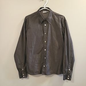 DOLCE & GABBANA J&ANS Gray Denim Shirt M